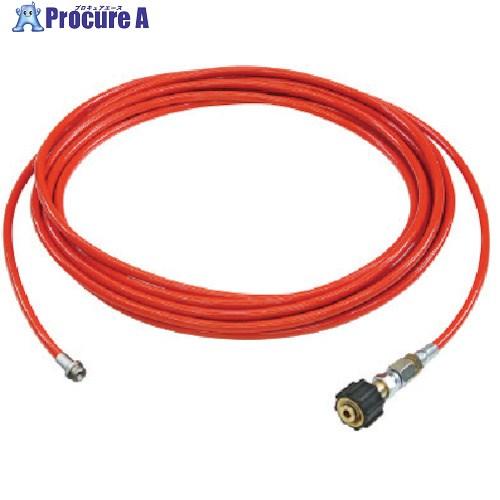 Asada 1/4PU洗管ホース コック無 20m クイックカプラ仕様  ■▼135-5430 HD...