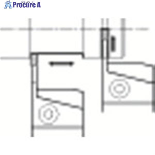 京セラ 深溝入れ加工用ホルダ KGM-T  ▼142-4262 KGMR2020K-2T17  1本...