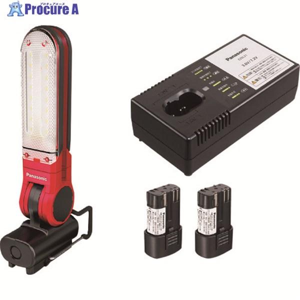Panasonic 工事用 充電LEDマルチ投光器 セット品  ▼145-6921 EZ3720LA...