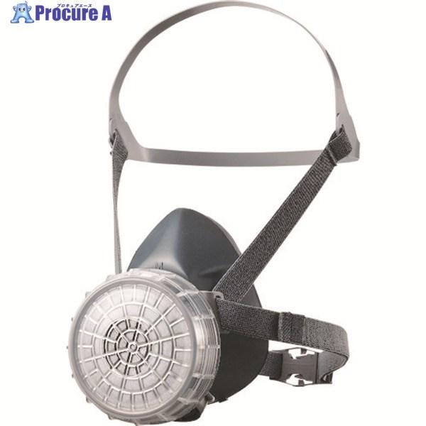 シゲマツ 直結式小型防毒マスク GM76DS(M/L)  ▼146-7833 GM76DS-ML  ...