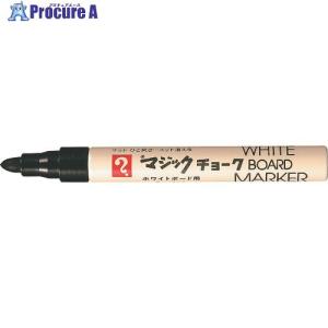 マジックインキ マジックチョーク No.650 黒  ▼148-2639 M650-T1  1本｜procure-a