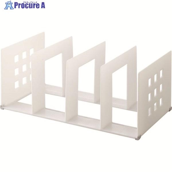 LIHIT 仕切りラック 2L 乳白  ▼149-4654 A7322-1  1個