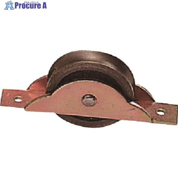 ヨコヅナ スミトモローラー戸車鉄枠 30mm 丸  ▼152-5393 RJM-0301  1個