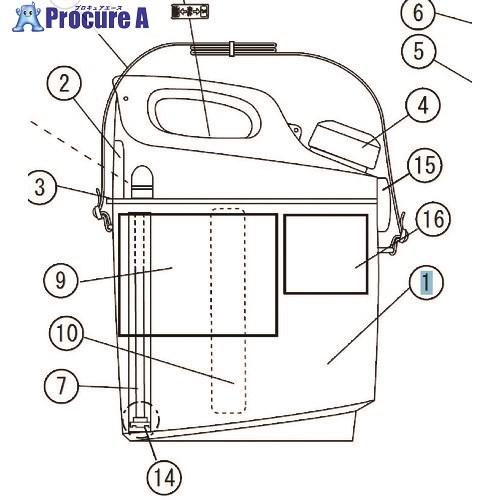 工進 GT-3D 3Lタンク  ■▼153-1968 050039201  1個