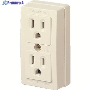 Panasonic 15A・20A兼用絶縁接地コンセント □▽158-9409 WN19214 5個