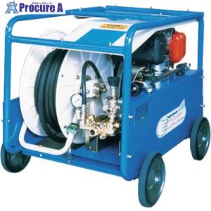 ツルミ 高圧洗浄機 エンジン式(ベルト掛けタイプ) 43.9L/min 7.8MPa ■▼158-1720 HPJ-1080E3 1台