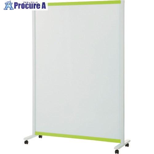 PLUS 706-620)ホワイトボ-ド・パ-テ-ション型 キャスタ-脚タイプ  ■▼158-281...