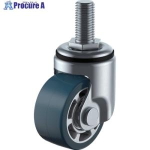 ユーエイ ねじ込み式 自在 低床キャスター ウレタン 車輪径75mm Hタイプ HT型 ネジ寸法M16×40ピッチ2 ■▼158-6412 HT-75AU-M16-40 1個