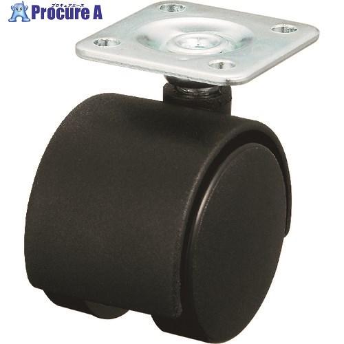 ユーエイ プレート式 自在 双輪キャスター ナイロン 車輪径50mm  OTHERS PT型 取付寸...