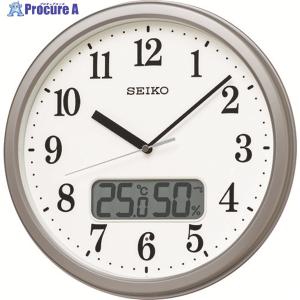 SEIKO クオーツ掛時計 防湿・防塵型オフィスクロック 直径444×44 金属