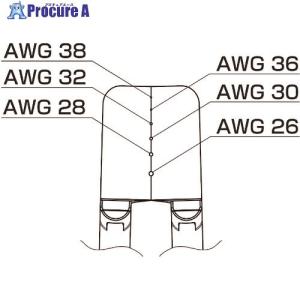 白光 ブレード 26-38AWG  ▼166-6409 G4-1603  1個｜procure-a