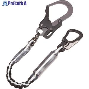ハーネス　ジャバラランヤード　セット TR KH ジャバラ剣スチール小フック17黒/青ライン ランヤード