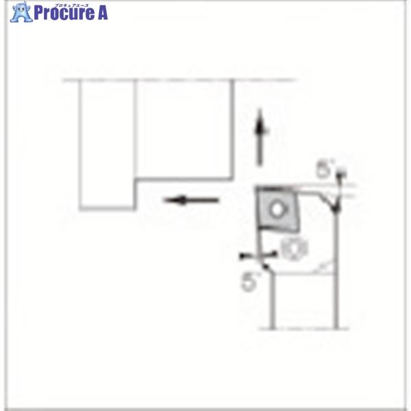 京セラ 外径・端面加工用ホルダ PCLN  ▼175-1280 PCLNL2020K-12  1個 ...