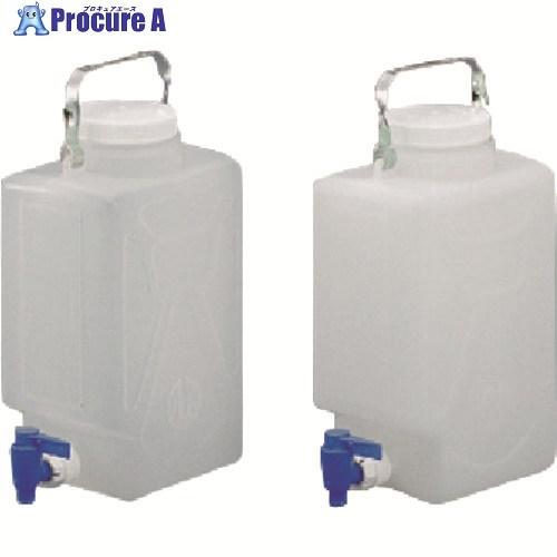 TGK 活栓付き角型びん 20L PP製  ■▼183-2746 602-21-45-12  1個