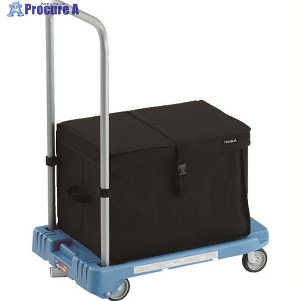 TRUSCO 樹脂台車 こまわり君 省音G車輪 600X390 ブルー 樹脂ストッパー付 THブレー...