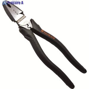 フジ矢 電工職人偏芯ペンチ Zero Black  ▼195-0341 3300N-200