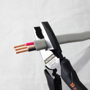フジ矢 電工職人偏芯ペンチ Zero Blac...の詳細画像2