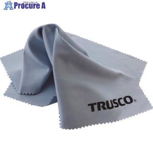 TRUSCO メガネふきクロス ブルー 1枚入 サイズ230x230  ▼195-2423 MGN230-B  1枚｜procure-a