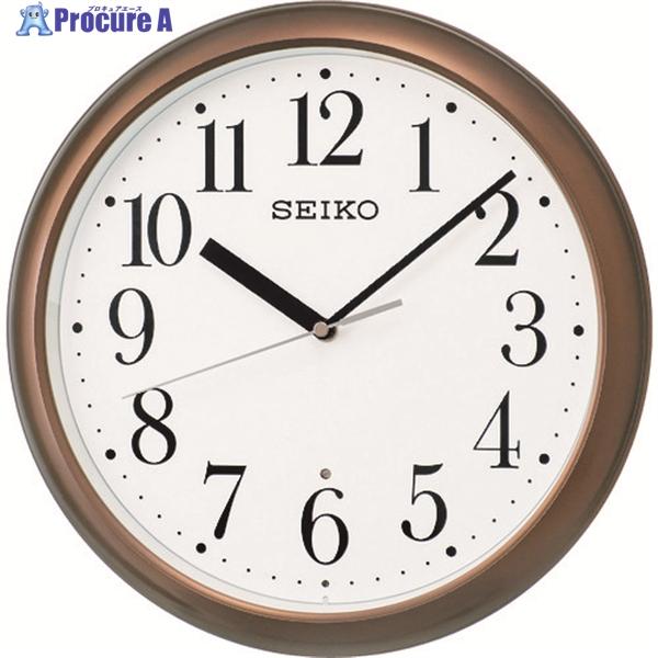 SEIKO スタンダード電波掛時計 KX218B 茶色 直径305mm  ▼195-4597 KX2...