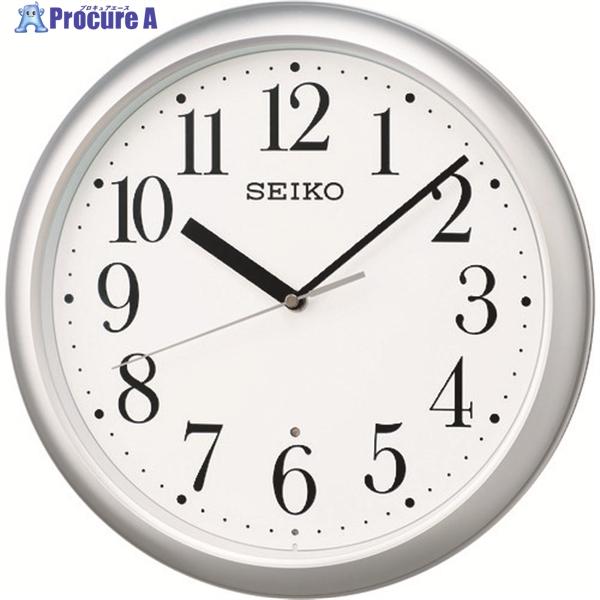 SEIKO スタンダード電波掛時計 KX218S 銀色 直径305mm  ▼195-4598 KX2...