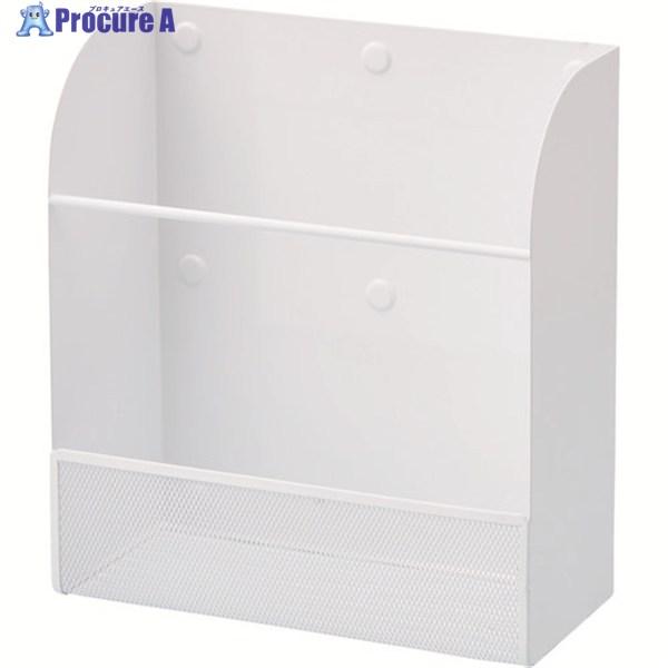 LIHIT マグネットラック・L(縦型) 白  ▼195-6836 A7453-0  1個