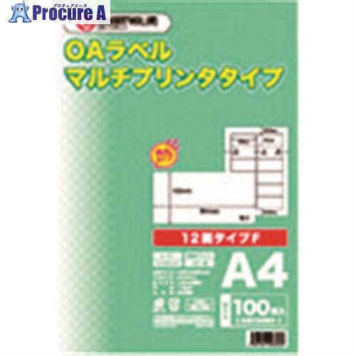 JTX 832110)OAマルチラベルF 12面100枚X5冊A238J5  ■▼195-9946 ...