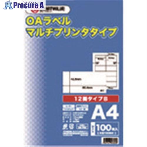 JTX 832108)OAマルチラベルB 12面100枚X5冊A236J5  ■▼195-9976 ...