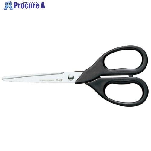 PLUS 34897)ステンレスハサミ SC-160R ブラック  ▼196-0138 SC-160...