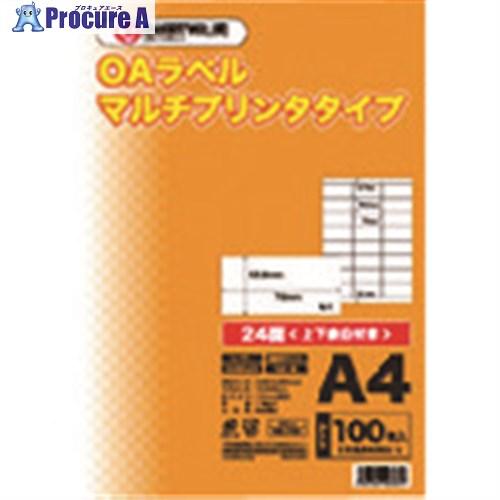 JTX 832113)OAマルチラベル 24面100枚X5冊A241J5  ■▼196-1550 A...