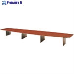 PLUS 02401)EX-600 会議用大型テーブル EX-6400WA WT ■▼196-1763 EX-6400WA WT 1台