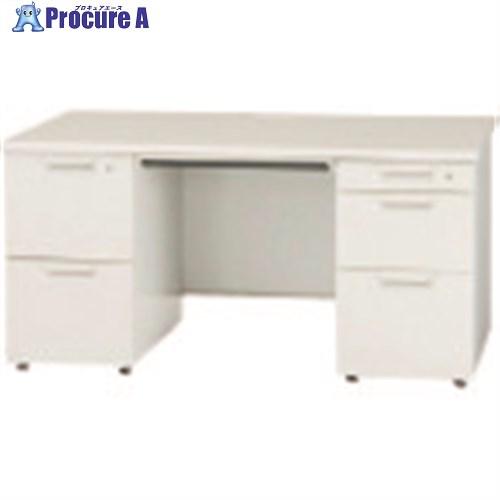 PLUS 364848)両袖机 JS-147D-32 WH ホワイト  ■▼196-3360 JS-...