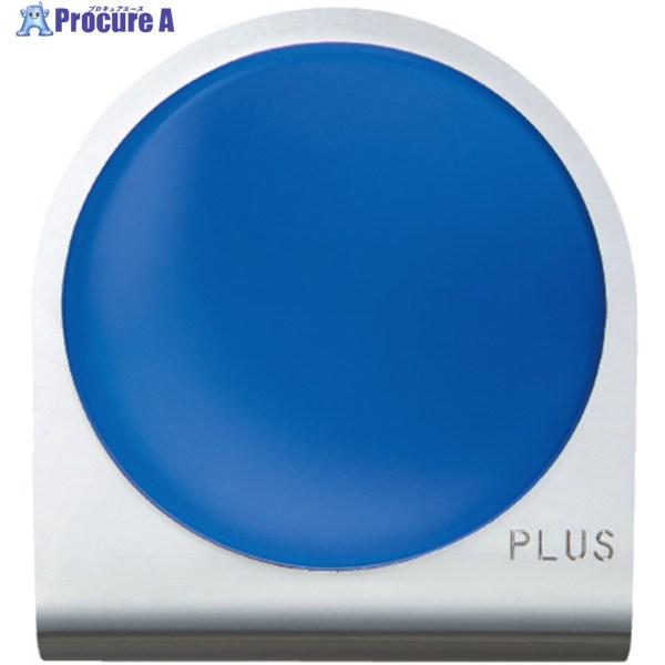 PLUS 80561)カラーマグネットクリップ 大 ブルー  ▼196-5980 80561  1個