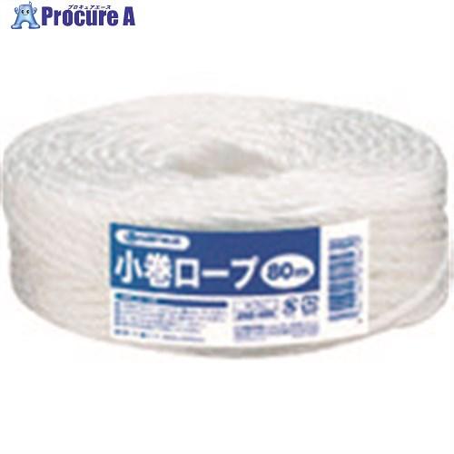 JTX 260029ひも小巻ロープ5mm×80m白48巻B175J48  ■▼196-7813 B1...