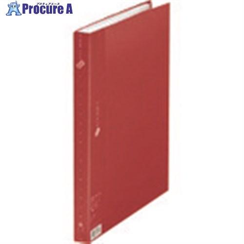 PLUS 815840)クリアファイル 40P FC-124EL A4S 赤10冊  ■▼196-9...
