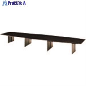 PLUS 22615)EX-600 会議用大型テーブル EX-5600WA BK ■▼196-9624 EX-5600WA BK 1台