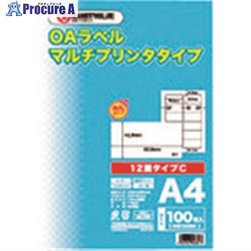 JTX 832109)OAマルチラベルC 12面100枚X5冊A237J5  ■▼197-2442 ...