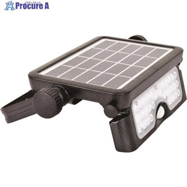 NICHIDO ソーラーLEDセンサーライト エコフラッシュミニ5W  ▼206-6528 SOL-...