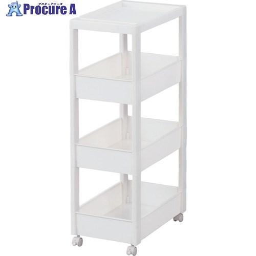 TENMA FV スキピタワゴン ワイド4段 W-030W  ▼207-8844 811000975...