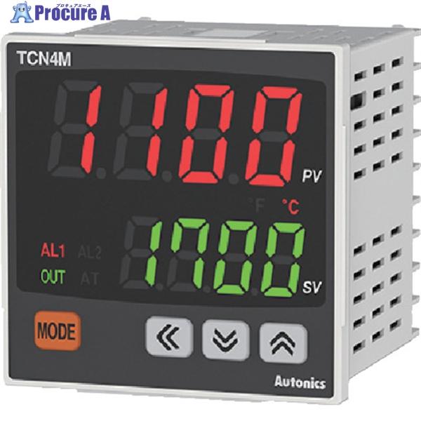 オートニクス 【売切商品】 2段表示型温度調節器  ▼207-9786 TCN4M-22R  1個