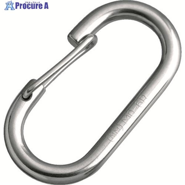 TRUSCO O型フック ロープタイプ ステンレス製 4mm (1個＝1袋)  ▼208-0162 ...