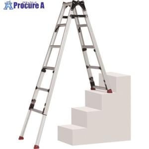 ピカ コーポレイション 四脚アジャスト式はしご兼用脚立 SCN-45A 1台