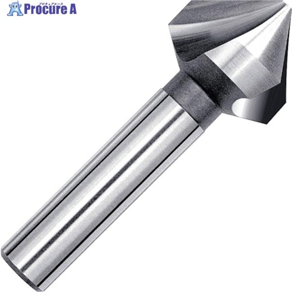 ウォーターミルズ 3枚刃 超硬カウンターシンク 90°10.4mmxL50 ノンコート  ▼208-...