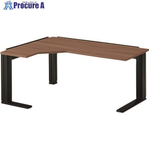 PLUS 649334)XF Lデスク XL-X1612W-L PW/BK  ■▼209-2454 ...