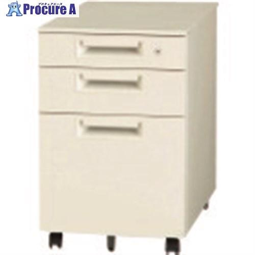 PLUS 740142)キャビネット3段JS-046SC-B3 エルグレー  ■▼209-6640 ...