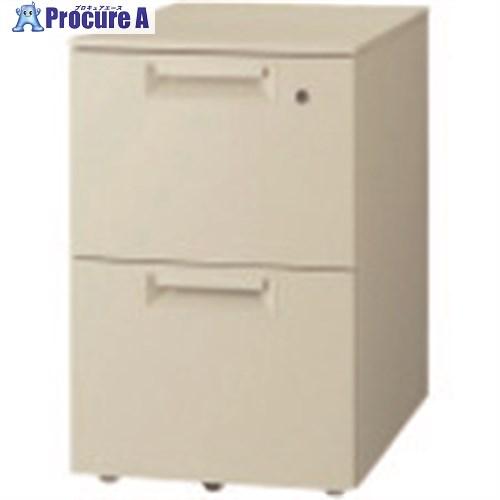 PLUS 740140)キャビネット2段JS-046SC-A2 エルグレー  ■▼209-6649 ...