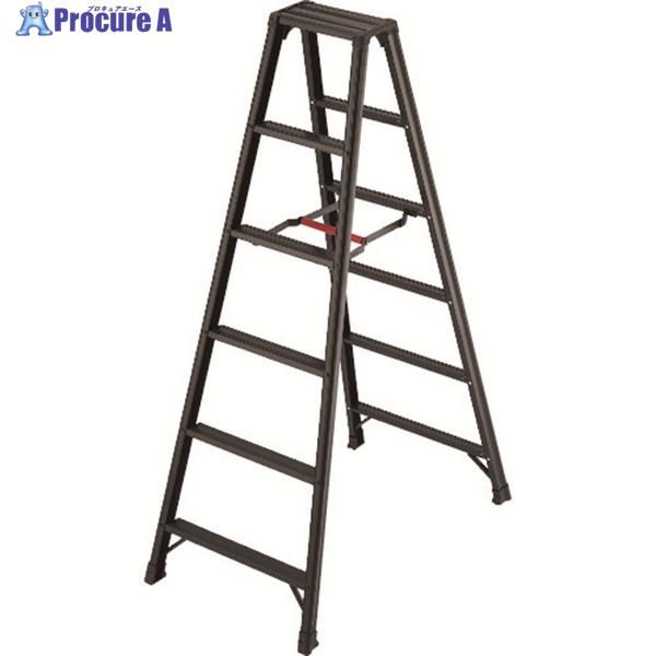 ハセガワ アルミ合金製専用脚立 脚軽 RZB型 6段  ◇▼211-5995 RZB-18B  1台