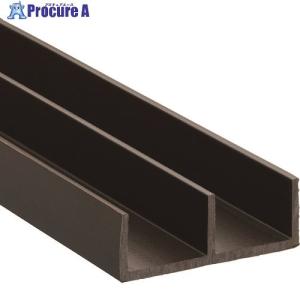 光 簡易内窓用フレーム＆レール 上レールブラウン11×30.5×1830mm  ◇▼215-5838 PTL3021  1本｜procure-a