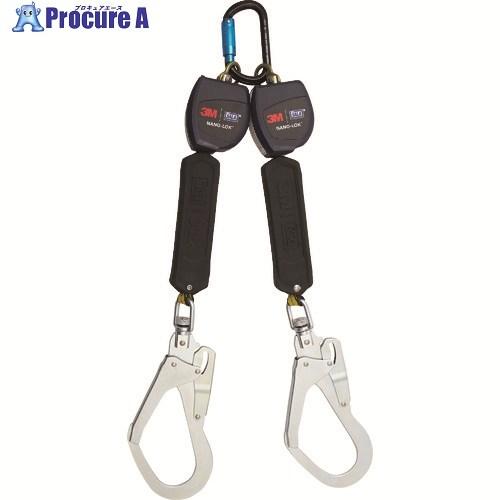 3M DBI-サラ Nano-Lok 巻取り式ランヤード ツイン 3101742 タイプ1  ▼21...