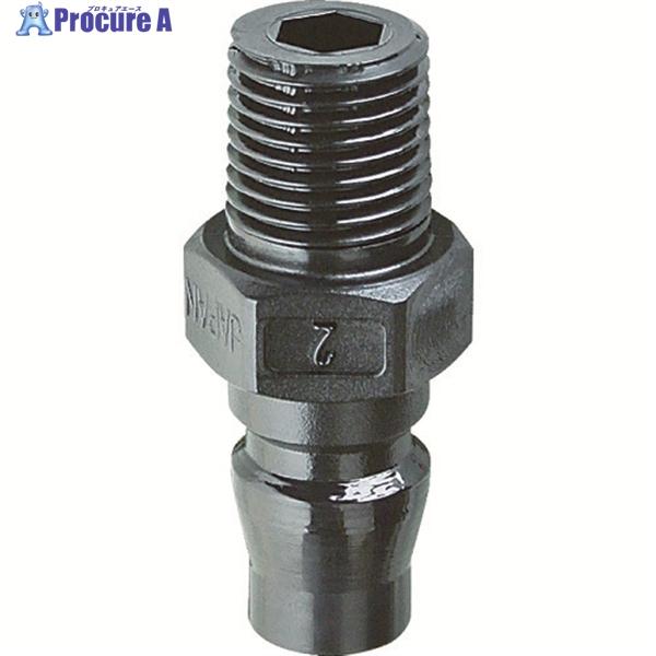 JOPLAX 樹脂プラグ 相手側取付Rc1/4 めねじ取付用  ▼218-7442 JS-02  1...