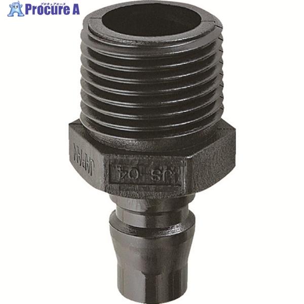 JOPLAX 樹脂プラグ 相手側取付Rc1/2 めねじ取付用  ▼218-7469 JS-04  1...